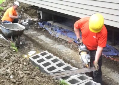 Foundation Repair at Twin State Basement Services